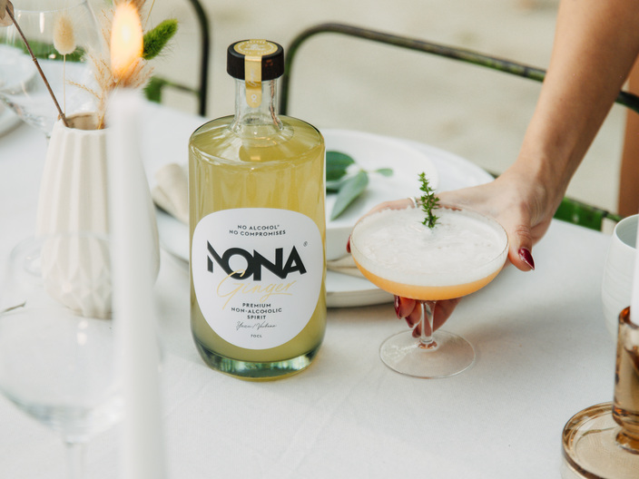 NONA Ginger and cocktail