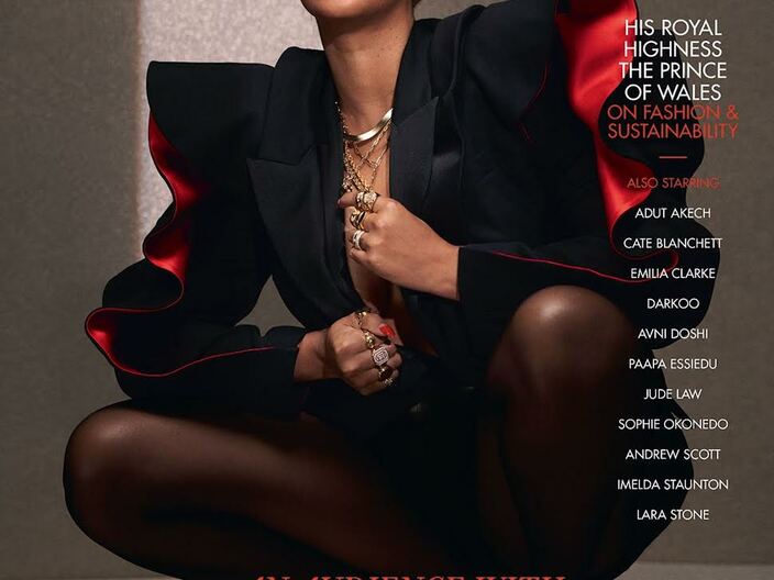 British Vogue Dec. 2020 Cover (Beyonce)